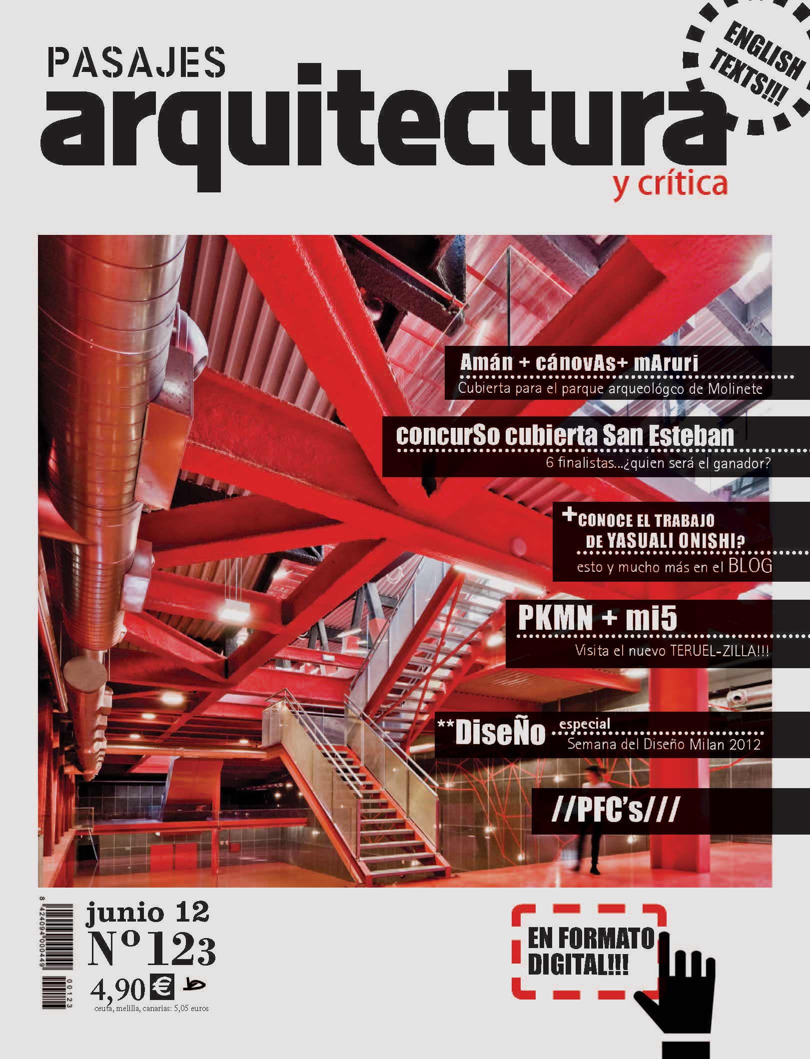 2012 . 12 <br>Pasajes Arquitectura Critica