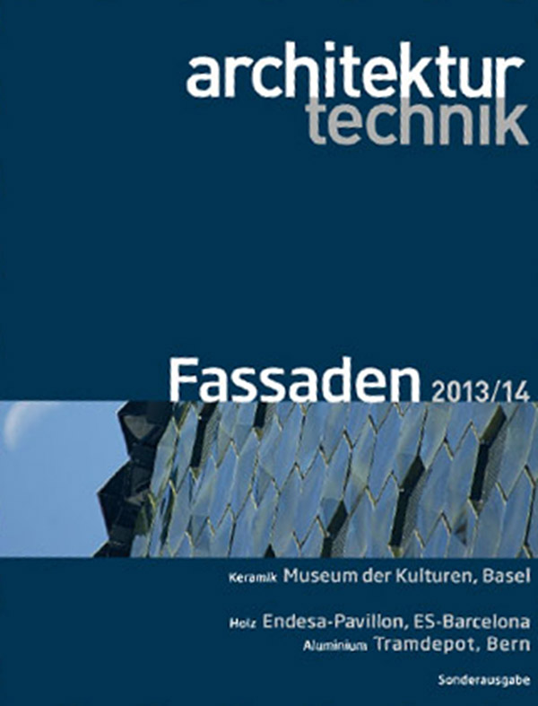 2014 . 03 <br>Architektur + Technik, Fassaden
