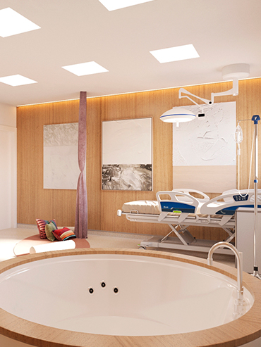 Unidad Obstétrica del Hospital Sant Joan d’Alacant </br> New Maternity of the Sant Joan d’Alacant Hospital